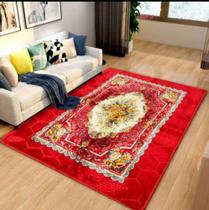 Tapete indiano veludo alto relevo fácil de limpar Tapete indiano veludo alto relevo fácil de limpar