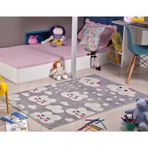 Tapete Infantil 1,00 X 1,50 Antiderrapante Quarto Cinza I-88 - Lancer Tapete Infantil 1,00 X 1,50 Antiderrapante Quarto Cinza I-88 - Lancer