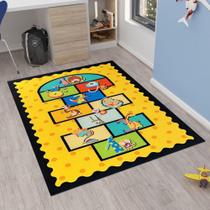 Tapete Infantil 1,00M X 1,40M Modelo Amarelinha