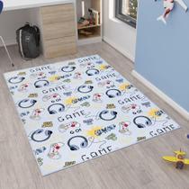 Tapete Infantil 1,00M X 1,40M Modelo Game