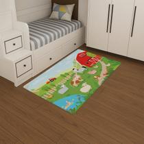 Tapete Infantil 1,00X0,65 Antiderrapante Perfeita Decoração de Quartos, Brinquedoteca, Creches