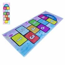 Tapete Infantil Amarelinha Brincadeira Kids Pedagogico RZAZ Tapete Infantil Amarelinha Brincadeira Kids Pedagogico RZAZ