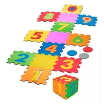 Tapete Infantil Amarelinha Divertida Em Eva 16 Pç 28cm 5mm Tapete Infantil Amarelinha Divertida Em Eva 16 Pç 28cm 5mm