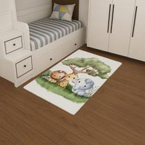 Tapete Infantil Antiderrapante 1,00x0,65 Decoração e Conforto para Quarto, Espaço Kids, Sala de Aula