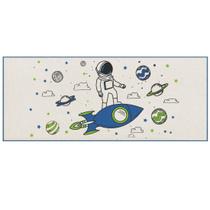 Tapete Infantil Astronauta Royal 45X100cm Antiderrapante