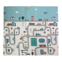 Tapete Infantil Atividades Dobrável 120x120cm Espessura 8mm