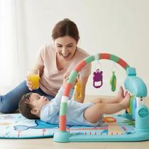 Tapete Infantil Atividades Musical Piano Interativo Educativo Bebê Brinquedo Sensorial Luz Som Desenvolvimento Motor Tapete Infantil Atividades Musical Piano Interativo Educativo Bebê Brinquedo Sensorial Luz Som Desenvolvimento Motor