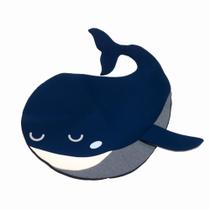 Tapete Infantil Baleia Azul Fom Macio e Decorativo FOM TAPBA