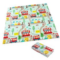 Tapete Infantil Bebe Criança Tatame Dupla Face Emborrachado Macio Antiderrapante Seguro Dobravel Diversao Brincadeira Resistente Multiuso