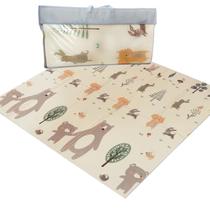 Tapete Infantil Bebê Dupla Face Tatame Educativo Atividades Dobrável - Lirena Baby