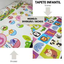 Tapete Infantil Bebê Educativo Térmico Dobrável Dupla Face