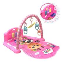 Tapete Infantil Bebê Mobile E Piano Importway Musical Rosa