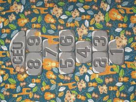 Tapete Infantil Brisa Amarelinha 100cm x 130cm - Kapazi Oficial