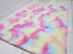 Tapete Infantil Colorido Quarto de Bebe Menina Rosa Tay Day