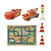 Tapete Infantil com Veículos e Acessórios Carros Disney Tapete Infantil com Veículos e Acessórios Carros Disney