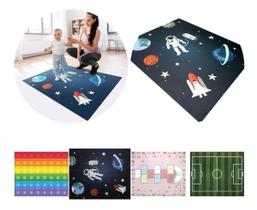 Tapete Infantil Comfort Kids Astronauta 100cm X 120cm Kapazi