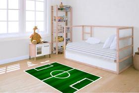 Tapete Infantil Decorativo, Retangular, 1,00m X 1,30m - Campo de Futebol Tapete Infantil Decorativo, Retangular, 1,00m X 1,30m - Campo de Futebol