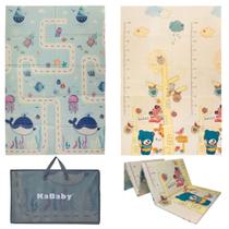 Tapete Infantil Dobrável Dupla Face - Kababy