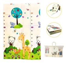 Tapete Infantil Dobravel Impermeável Dupla Face Bebe