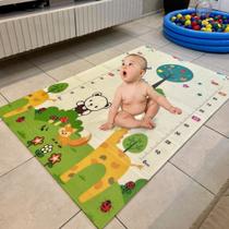 Tapete Infantil Dobravel Impermeável Dupla Face Bebe