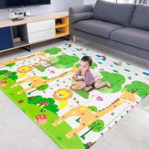 Tapete infantil Dupla Face Dobrábel Atividades de Bebes impermeável Resistente Grande 2.0 x 1.50cm Wbcom