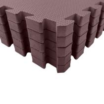 Tapete Infantil em EVA Emborrachado de 50x50cm com 20mm de Espessura Total de 0,25 m² Estilo Tatame Para Bebe Criança