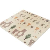 Tapete Infantil Emborrachado Dobrável 6mm Dupla face Interativo Bebe Educacional 1,80M x 1,50M