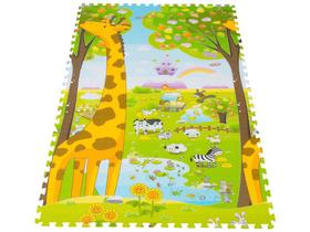 Tapete Infantil Girafa ABC Encaixar 1,20x1,80m - Dupla Face Ibimboo