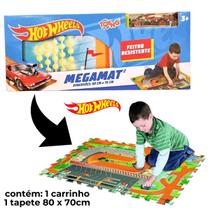 Tapete Infantil Hot Wheels Com Um Carrinho Surpresa Hot whee