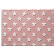 Tapete Infantil Jolitex Mimo Estrelas Rosa 0,70Cm X 1,00Cm