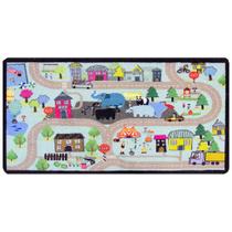 Tapete Infantil Mini Cidade 110X57Cm - Uzoo