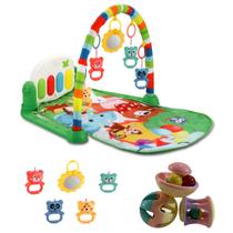 Tapete Infantil Musical e Brinquedo Educacional Chocalho Bebê