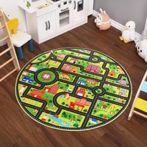 Tapete Infantil NANAN Redondo Antiderrapante 120cm Tapete Infantil NANAN Redondo Antiderrapante 120cm