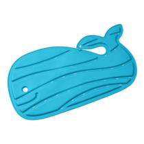 Tapete Infantil para Banho Antiderrapante Baleia Moby Azul Skip Hop