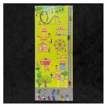 Tapete Infantil Para Brincar Temático Parquinho - Não Desbota e Fácil de Limpar