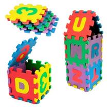 Tapete Infantil Para Montar 12X12x7cm 36 Peças 20 Comercial