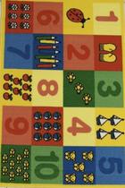 Tapete Infantil Para Quarto 80x120 des08 Numeros