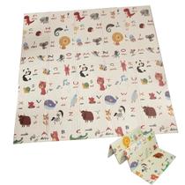 Tapete Infantil Tatame Criança Bebe Emborrachado Dupla Face Antiderrapante Macio Dobravel Seguro Multiuso Brincadeira Diversao