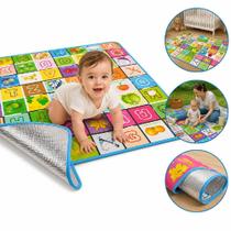 Tapete infantil termico gigante 2m tatame dobravel impermeavel educativo bebe com bolsa transporte para ginasio e brinca Tapete infantil termico gigante 2m tatame dobravel impermeavel educativo bebe com bolsa transporte para ginasio e brinca