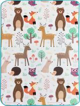 Tapete Infantil Tribo Animal Dupla Face 180x200cm Ibimboo