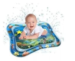 Tapete Inflável com Água Infantil Bebê para Atividades e Relaxamento 66cm x 50cm - Oceano - Impt