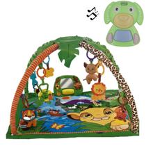 Tapete Interativo Atividades Selva Color Baby + Dog Musical