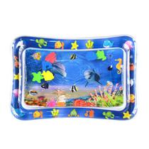 Tapete Interativo Inflavel De Agua Para Bebe 66X50X6 Azul - Shiny Toys