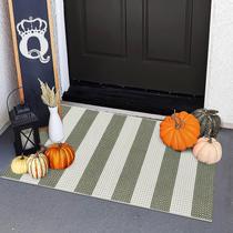 Tapete interno e externo OJIA Fall Front Door Mat 60x90cm verde