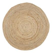 Tapete Interno Redondo Liso De Juta 1,5X1,5 Bege - Inspire Tapete Interno Redondo Liso De Juta 1,5X1,5 Bege - Inspire