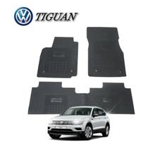 Tapete Interno Tiguan Allspace 5L 2018+ Preto 3 Peças