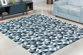 Tapete Jacquard 3x2m Moderno Antiderrapante Fácil Limpeza