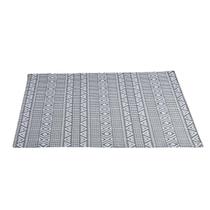 Tapete Jacquard Antiderrapante Nature Eco Mali Cinza 100x130