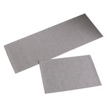 Tapete jacquard liso 42cm sort bella j Tapete jacquard liso 42cm sort bella j