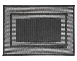 Tapete Jacquard Multiuso 50x70 cm Black Kacyumara